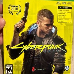 Cyberpunk 2077 Video Game for Xbox One - Yellow Cover